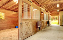 Llys Y Fran stable construction leads
